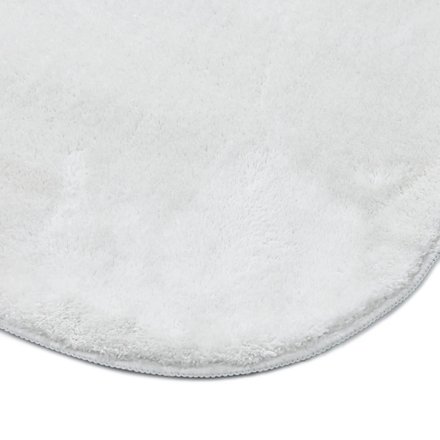 Tapete Shaggy Ondulado Assimétrico - Aranga Super Soft Fur (branco)