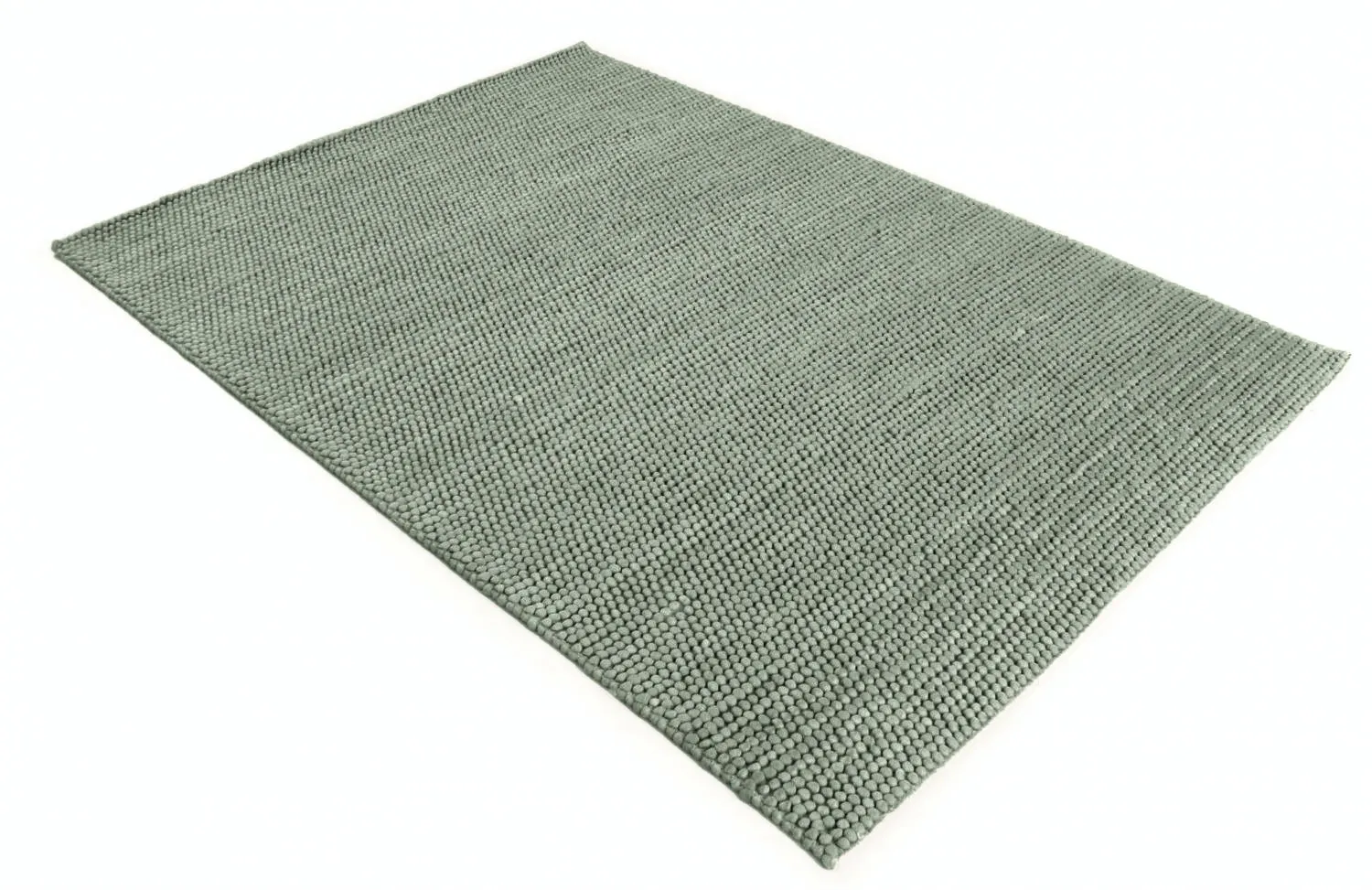 Tapete de lã - Avafors Wool Bubble (cinza/verde)