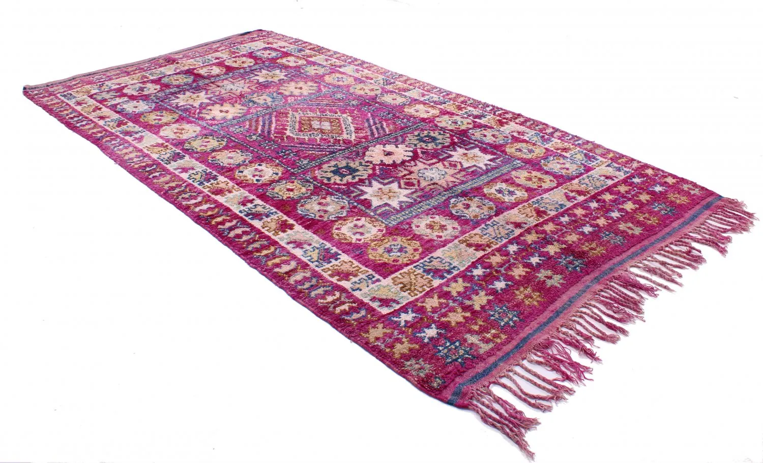 Tapete Kilim Marroquino Azilal 370 x 190 cm