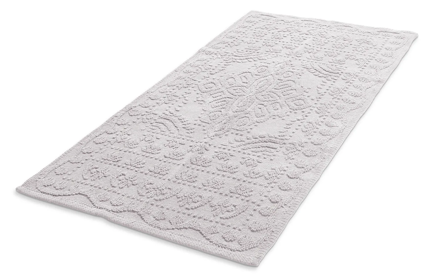 Tapete de banheiro - Bella (cinza claro)