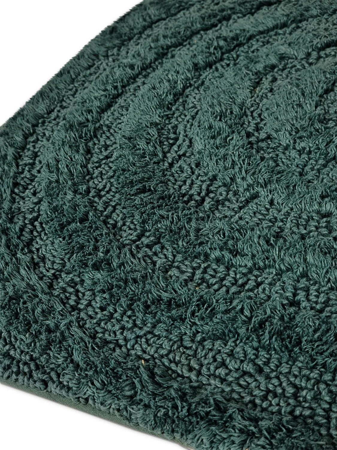 Tapete de banheiro - Embla (verde escuro)