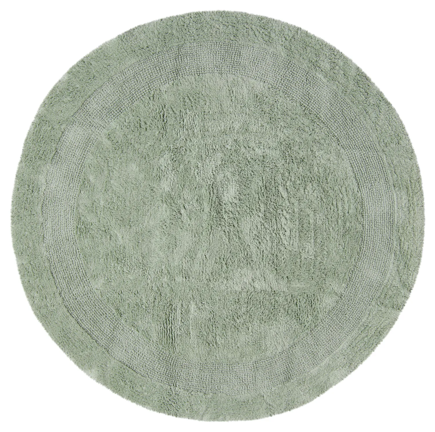 Tapete de banheiro redondo - Nila (verde claro)