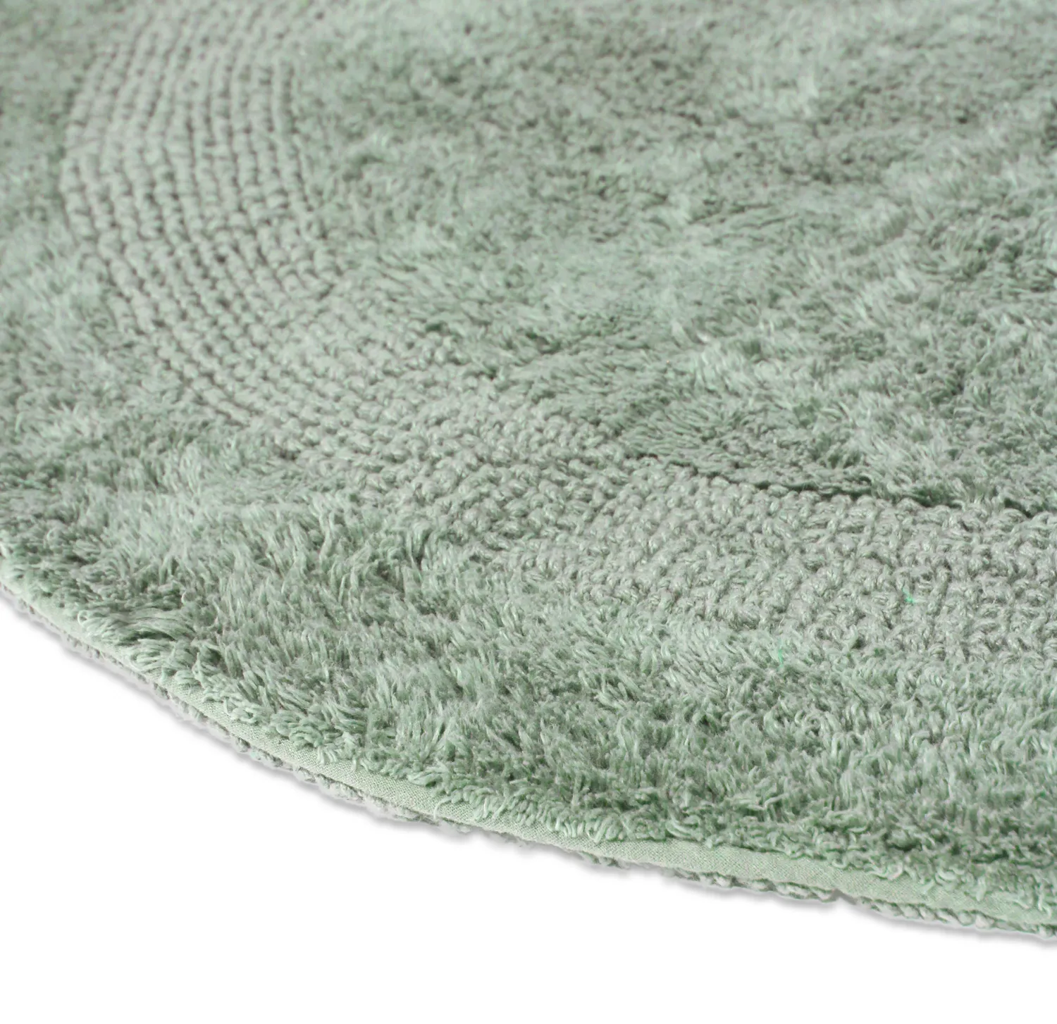 Tapete de banheiro redondo - Nila (verde claro)