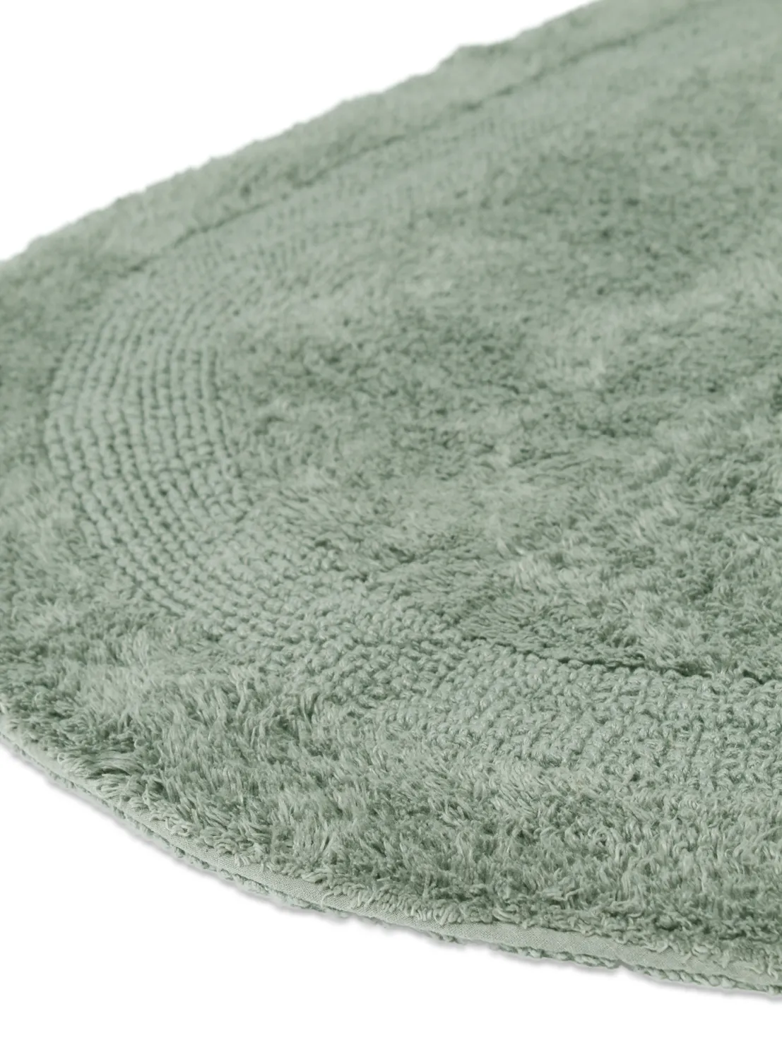 Tapete de banheiro oval - Nila (verde claro)
