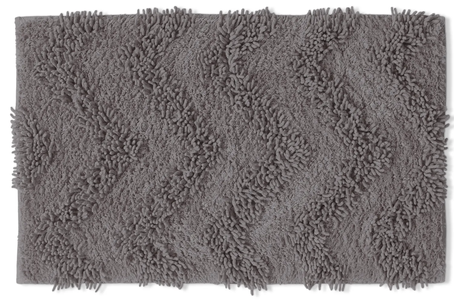 Tapete de banheiro - Tressa (cinza escuro)