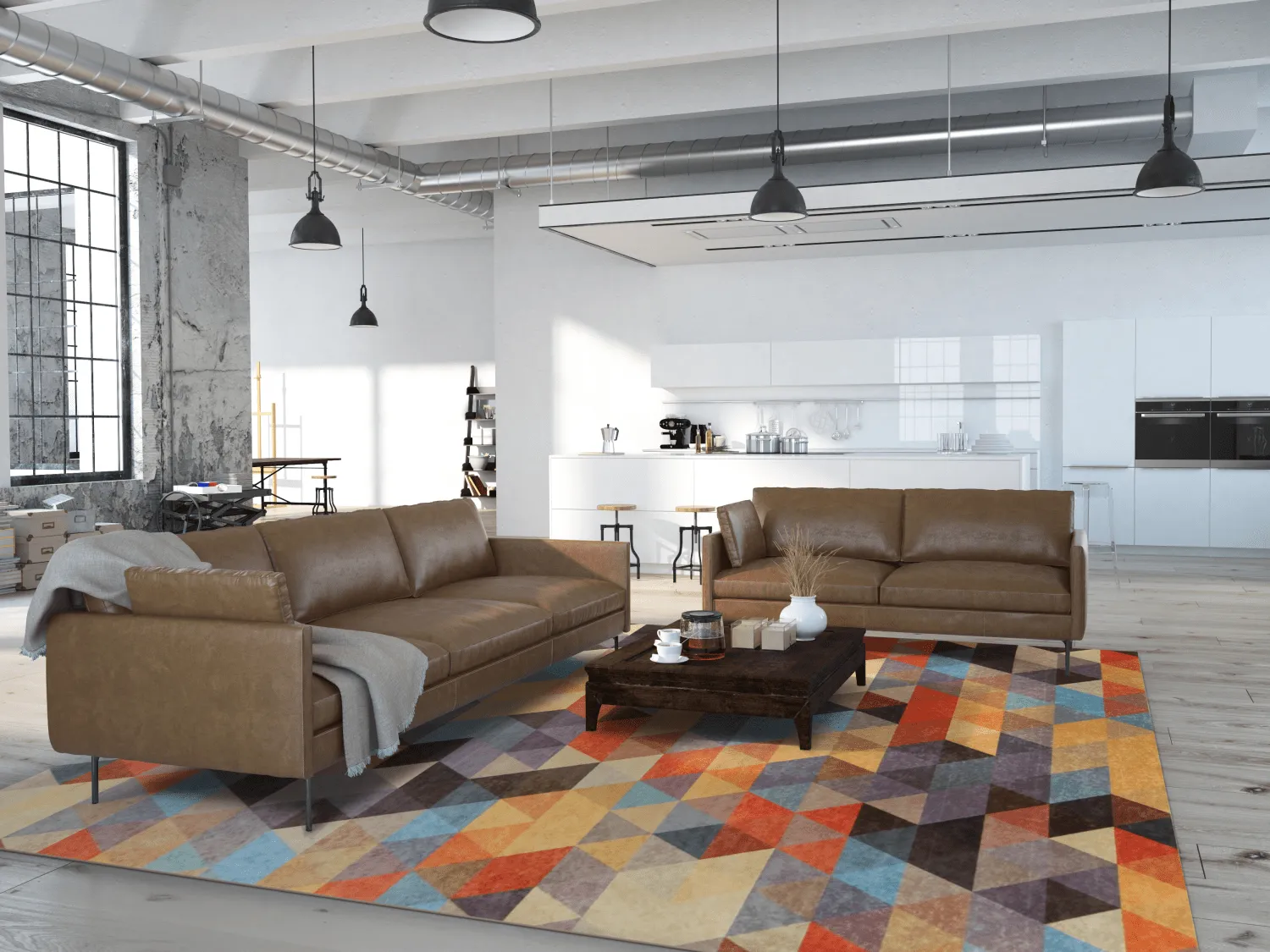 Tapete Wilton - Aybuke (multicolorido)