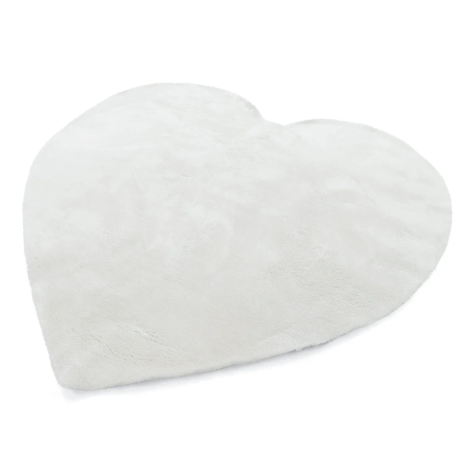 Tapete Infantil - Aranga Super Soft Heart (branco)