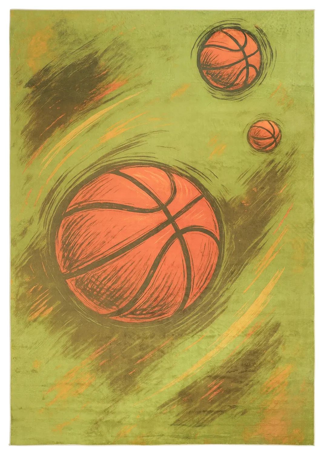 Tapete Infantil - Basketball (verde)