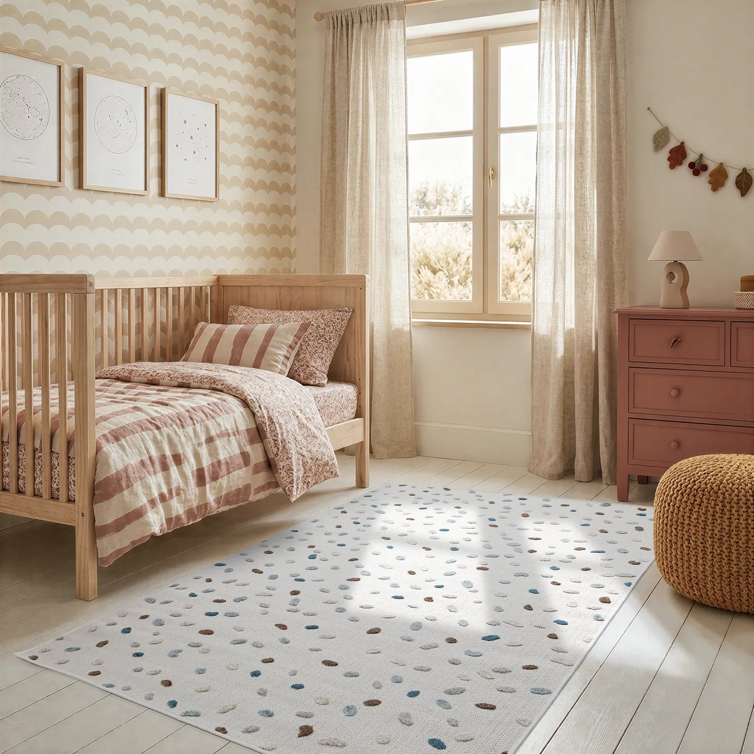 Tapete Infantil - Confetti (creme/multi)