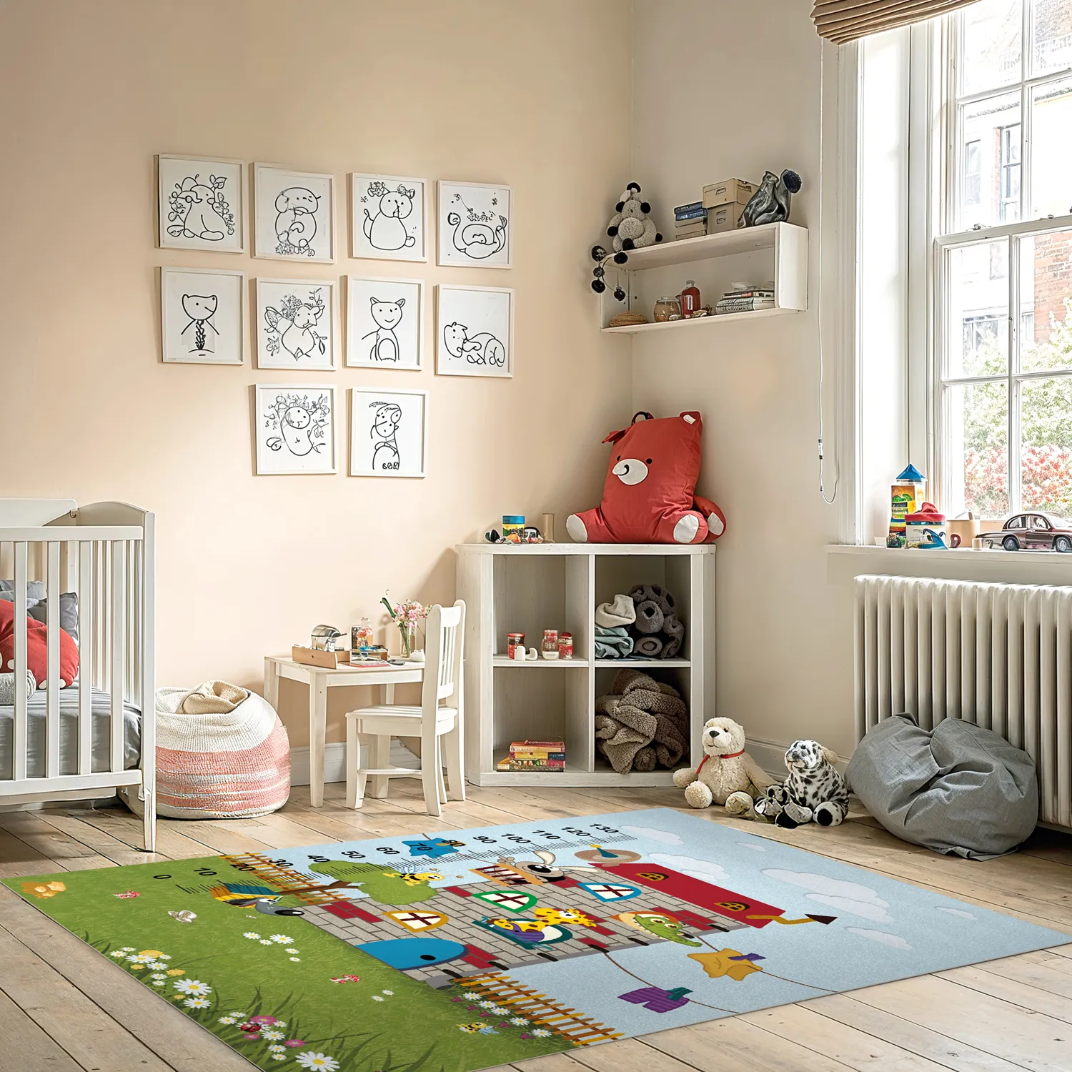 Tapete infantil - Funny house