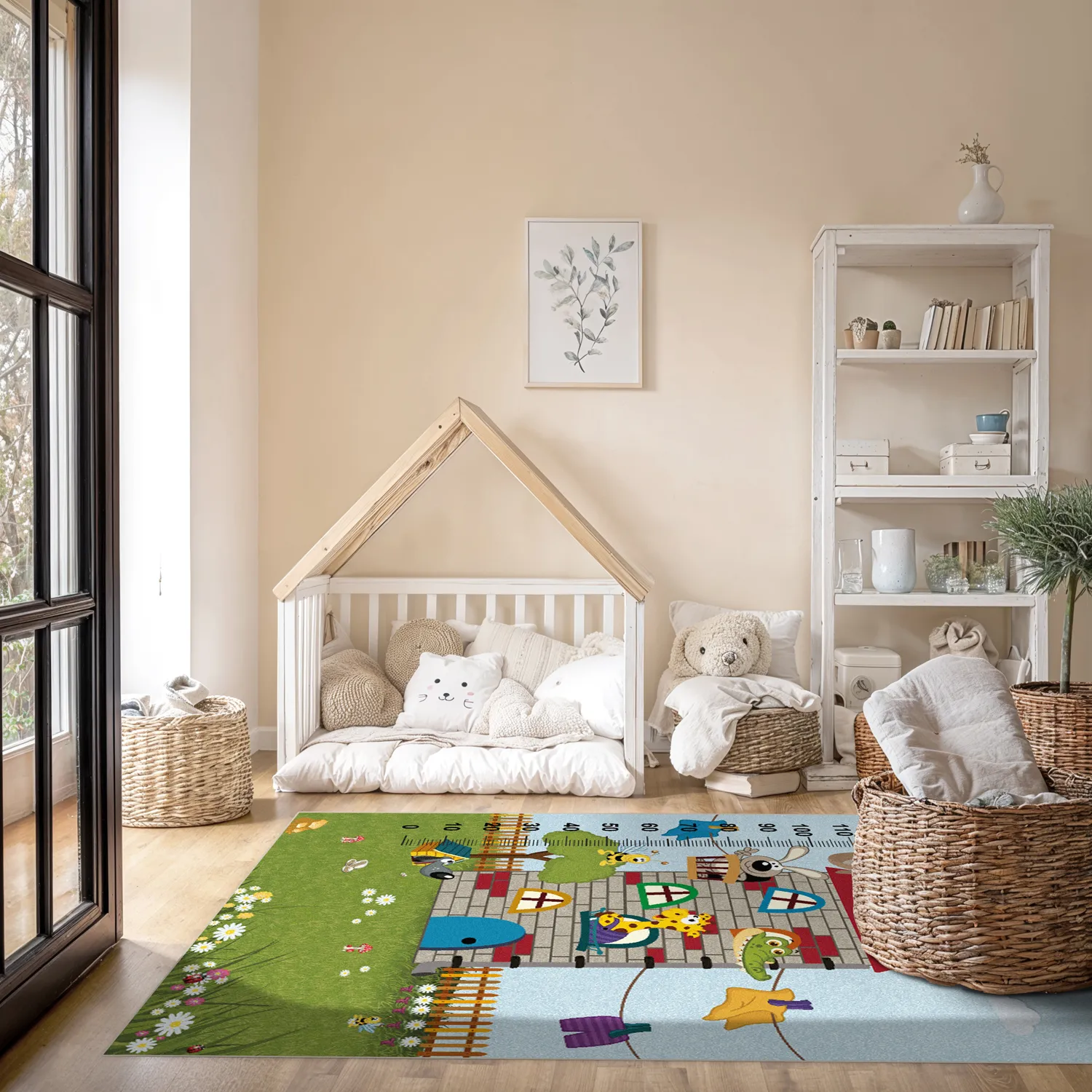 Tapete infantil - Funny house