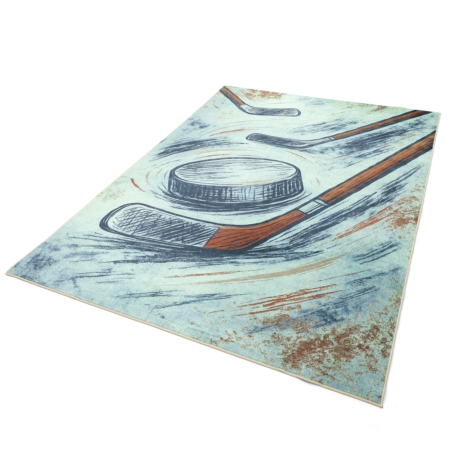 Tapete Infantil - Ice Hockey (off white)