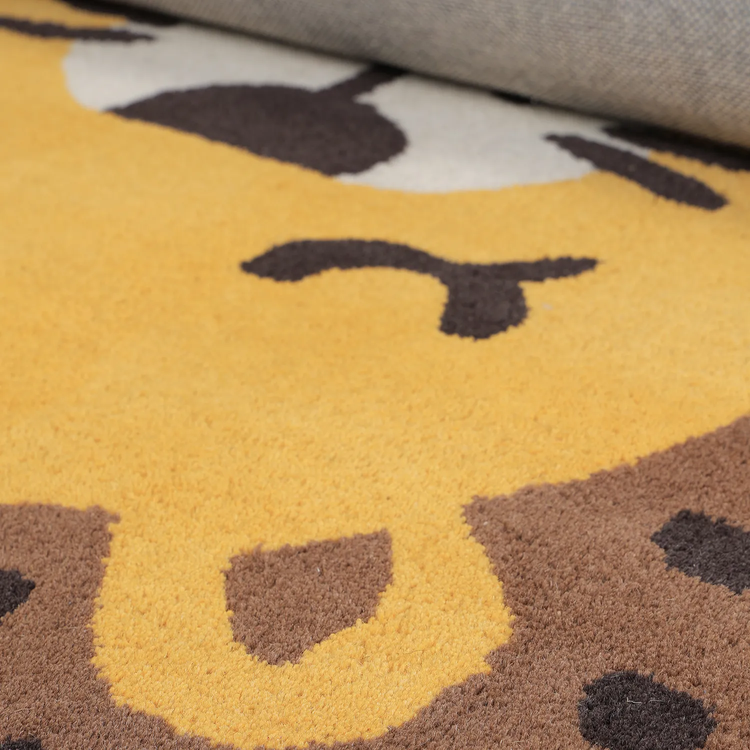 Tapete Infantil - Lion Hand Tufted Wool Premium (bege/multi)