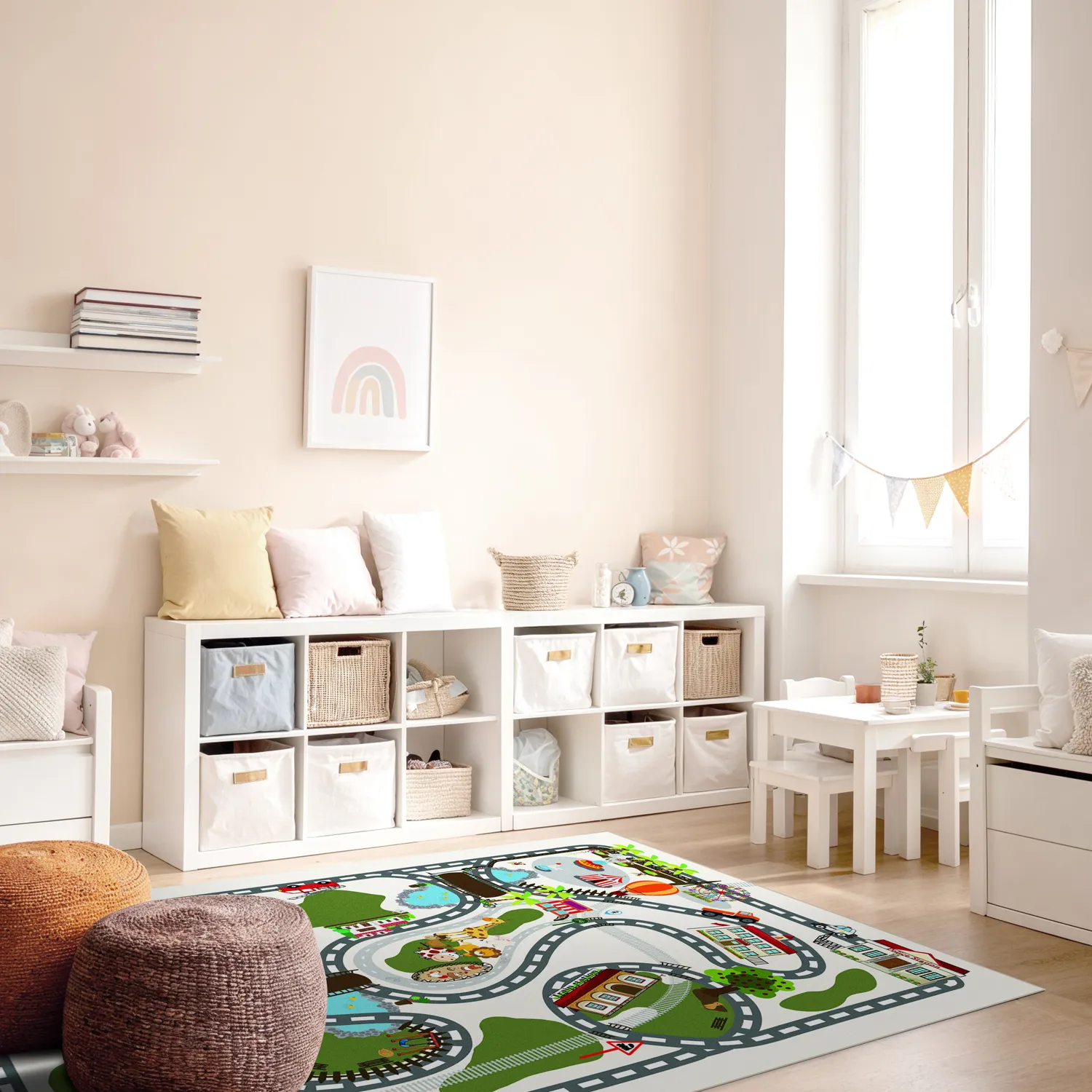 Tapete infantil - Little Town