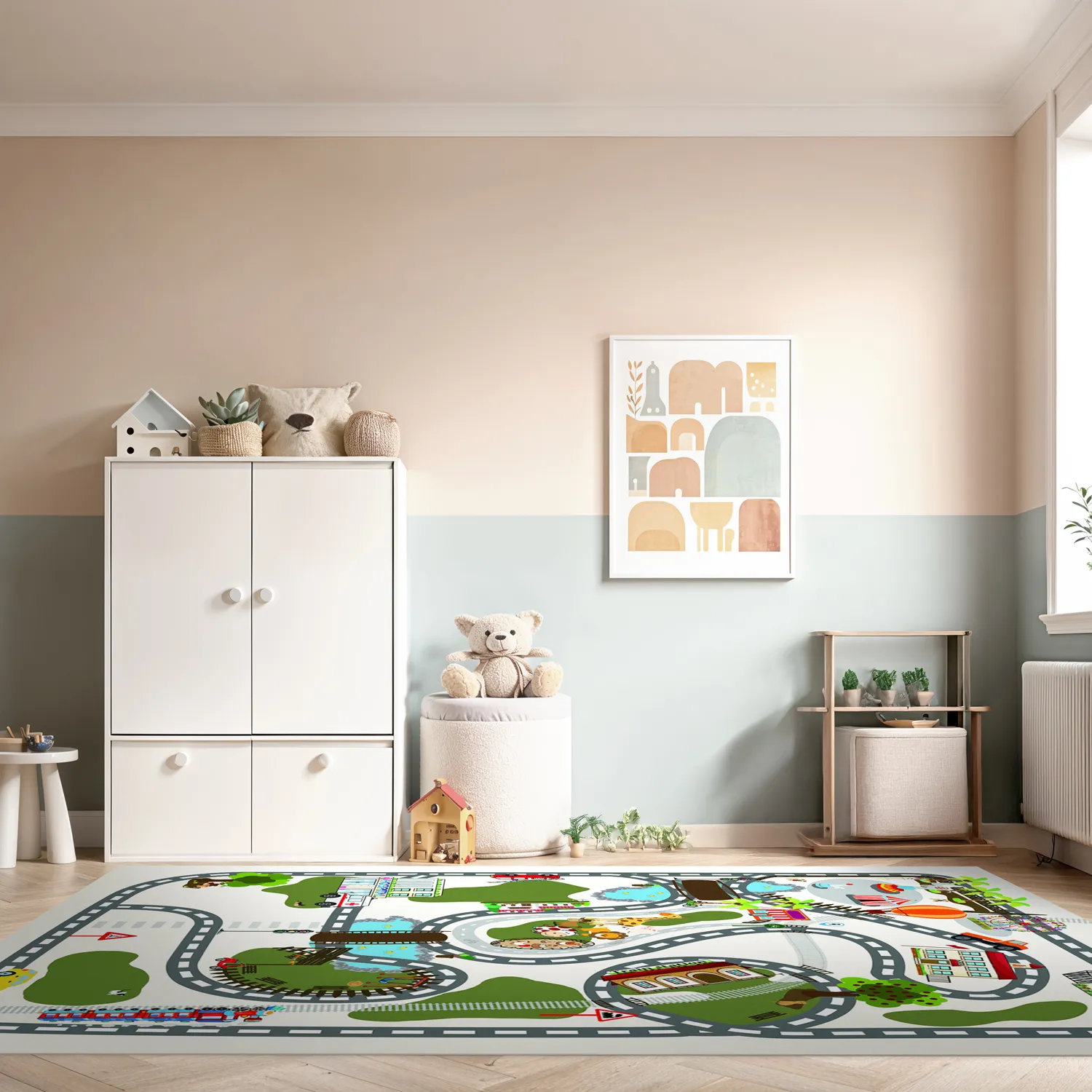 Tapete infantil - Little Town