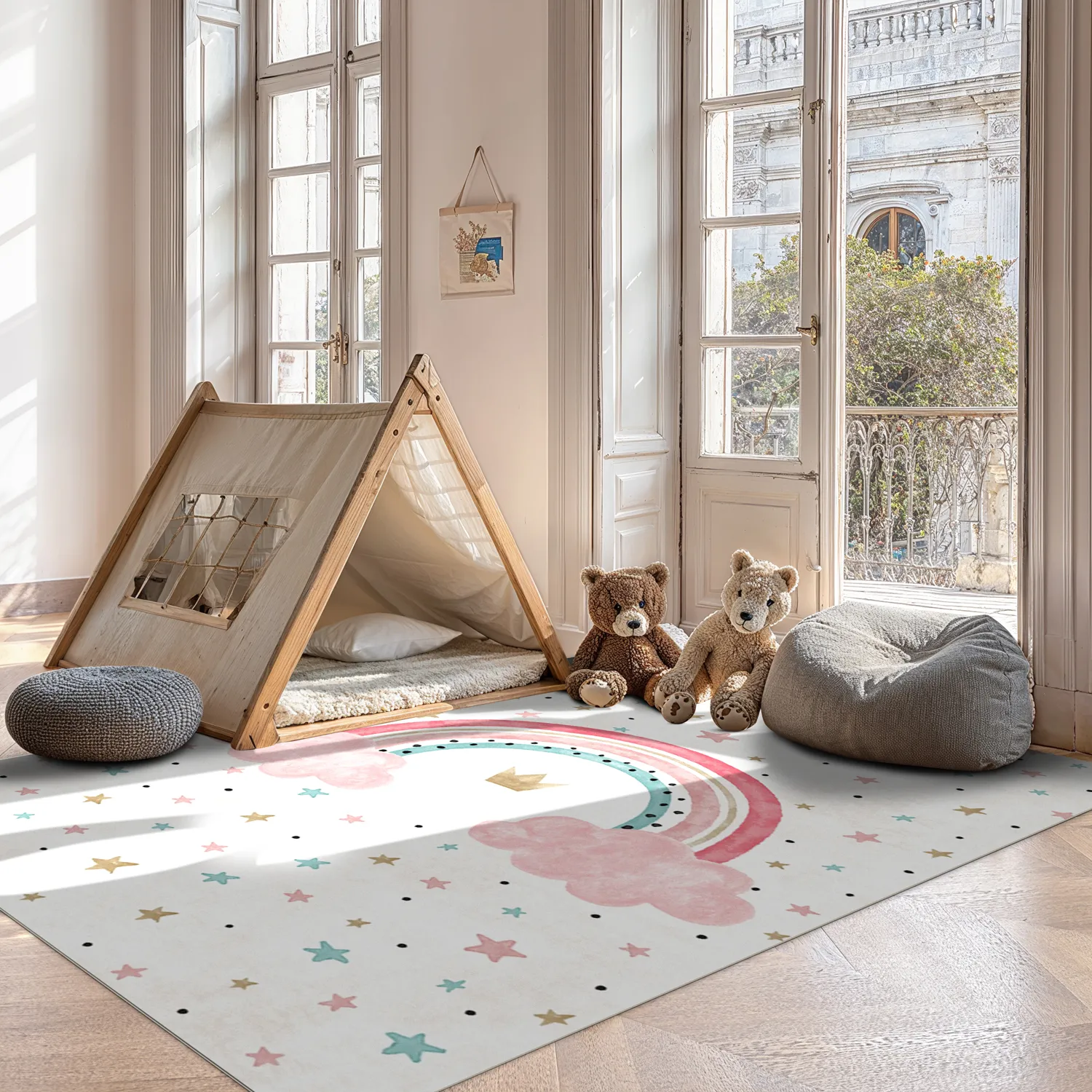 Tapete infantil - Rainbow (multi)