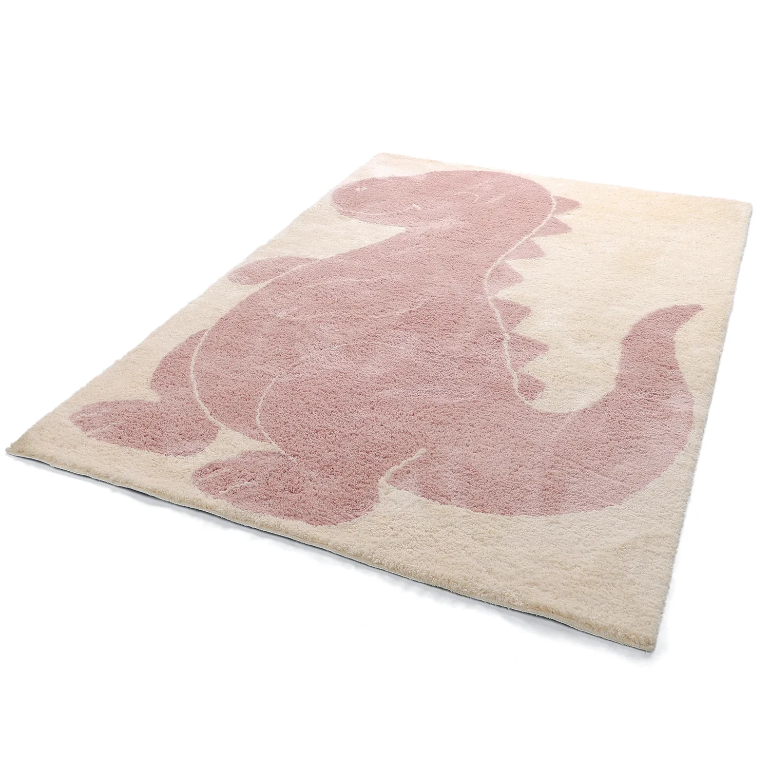 Tapete Infantil - Soft Dino (creme/rosa)