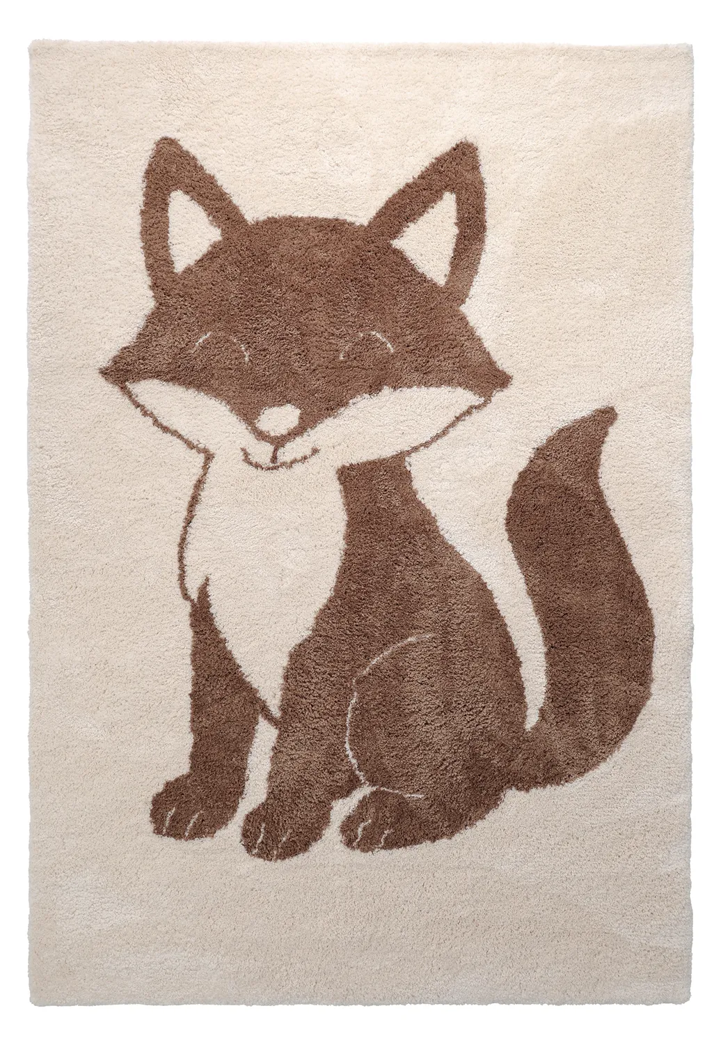 Tapete Infantil - Soft Fox (creme/castanho)