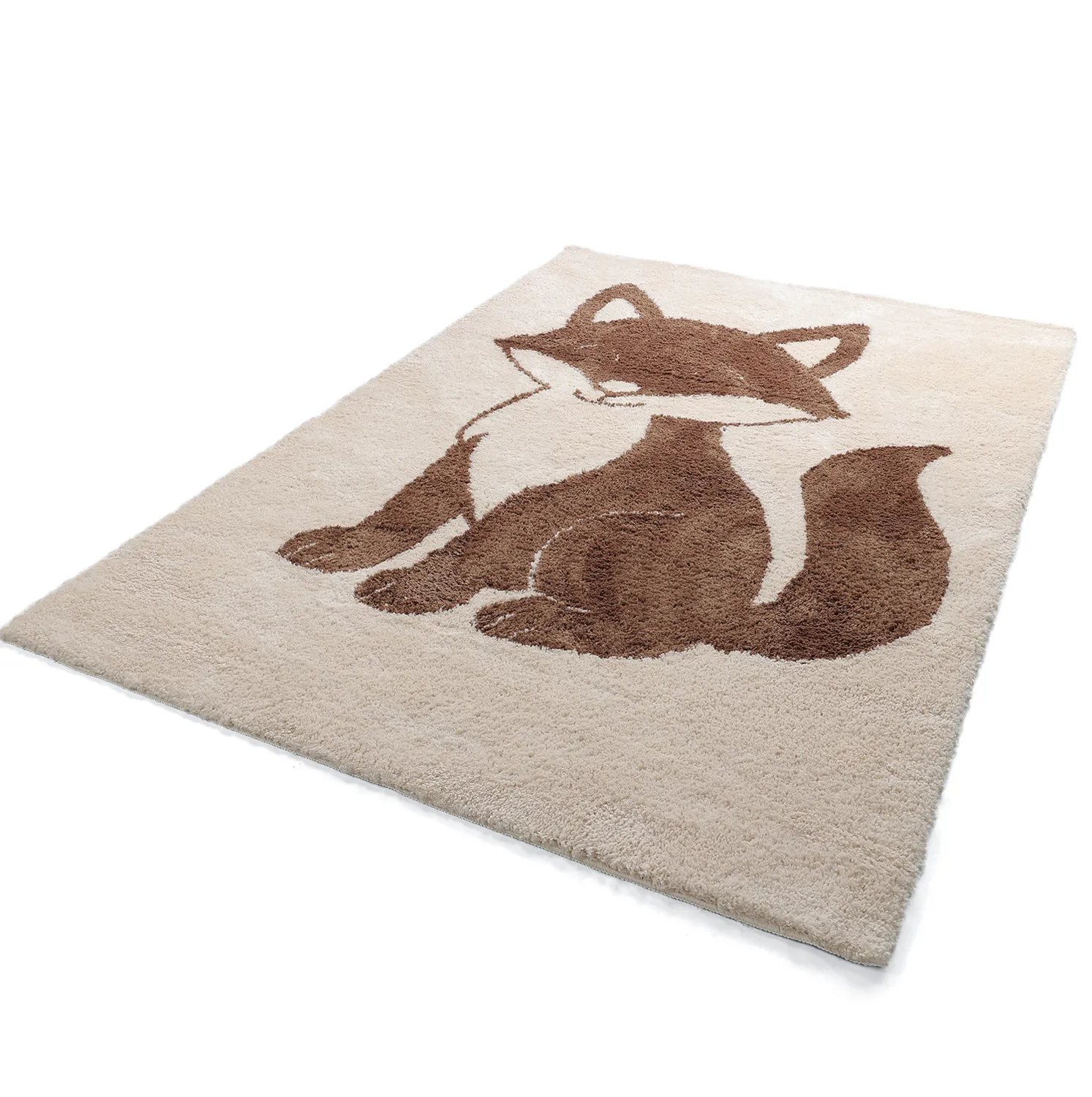 Tapete Infantil - Soft Fox (creme/castanho)