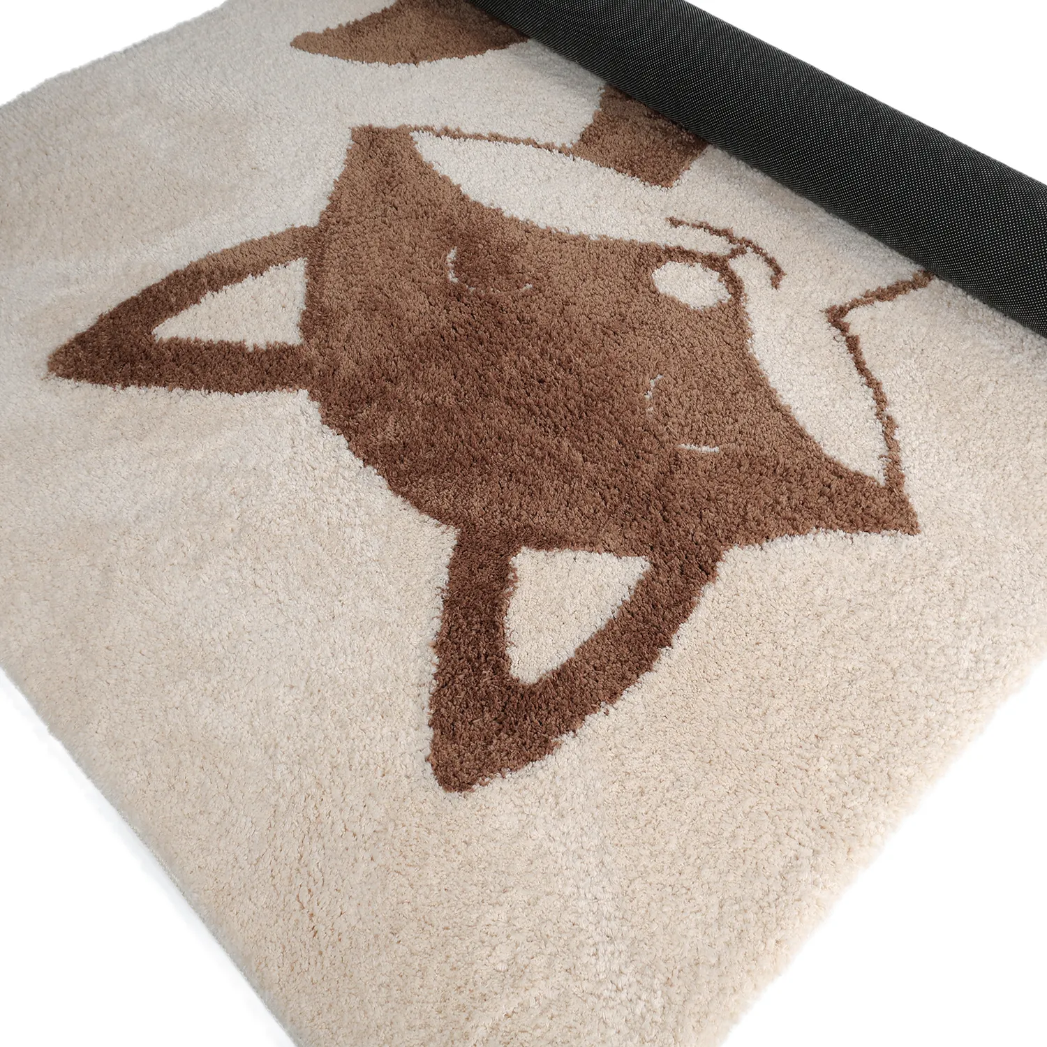 Tapete Infantil - Soft Fox (creme/castanho)