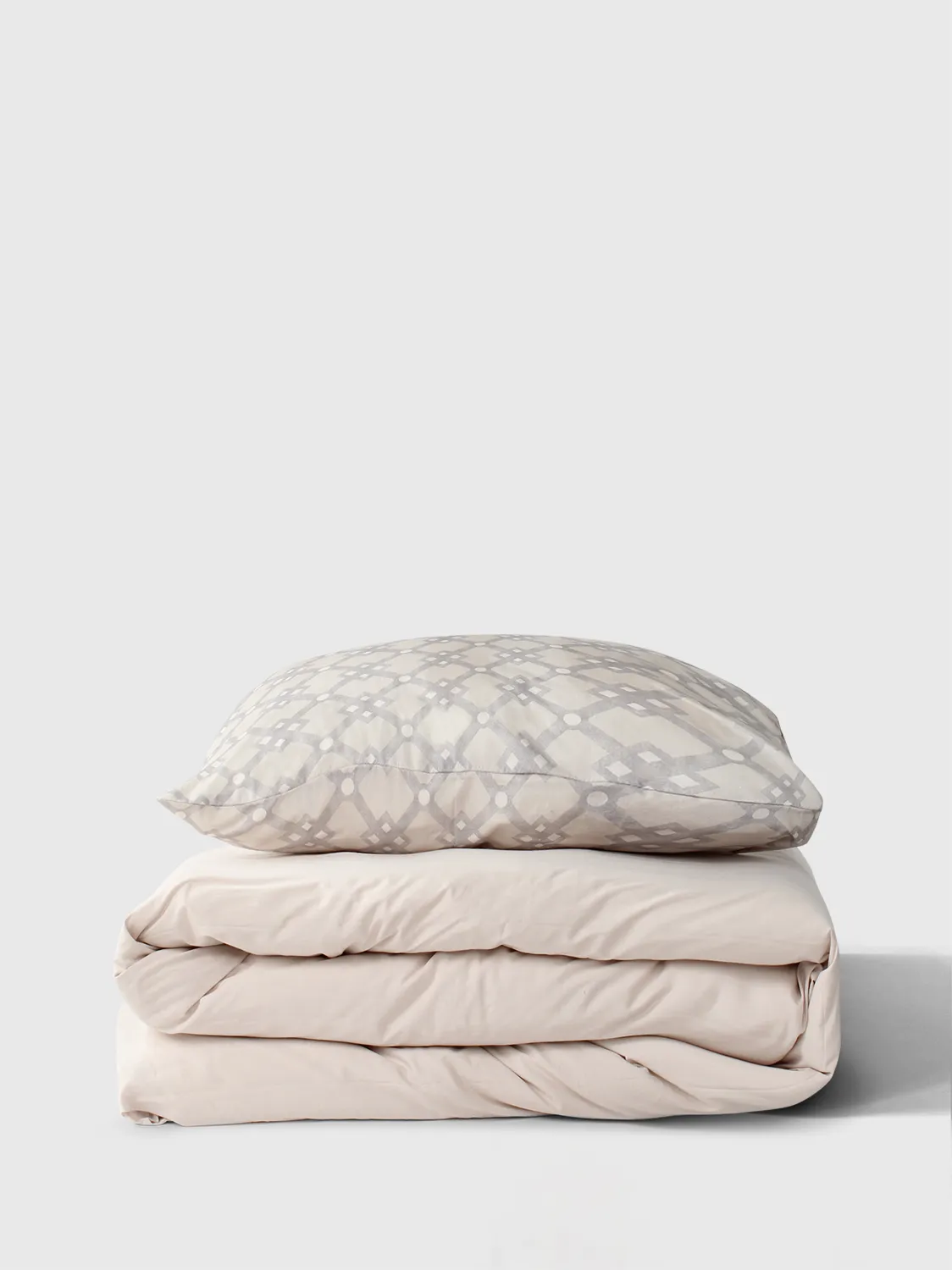 Conjunto de capa de edredão - Belinda (bege)