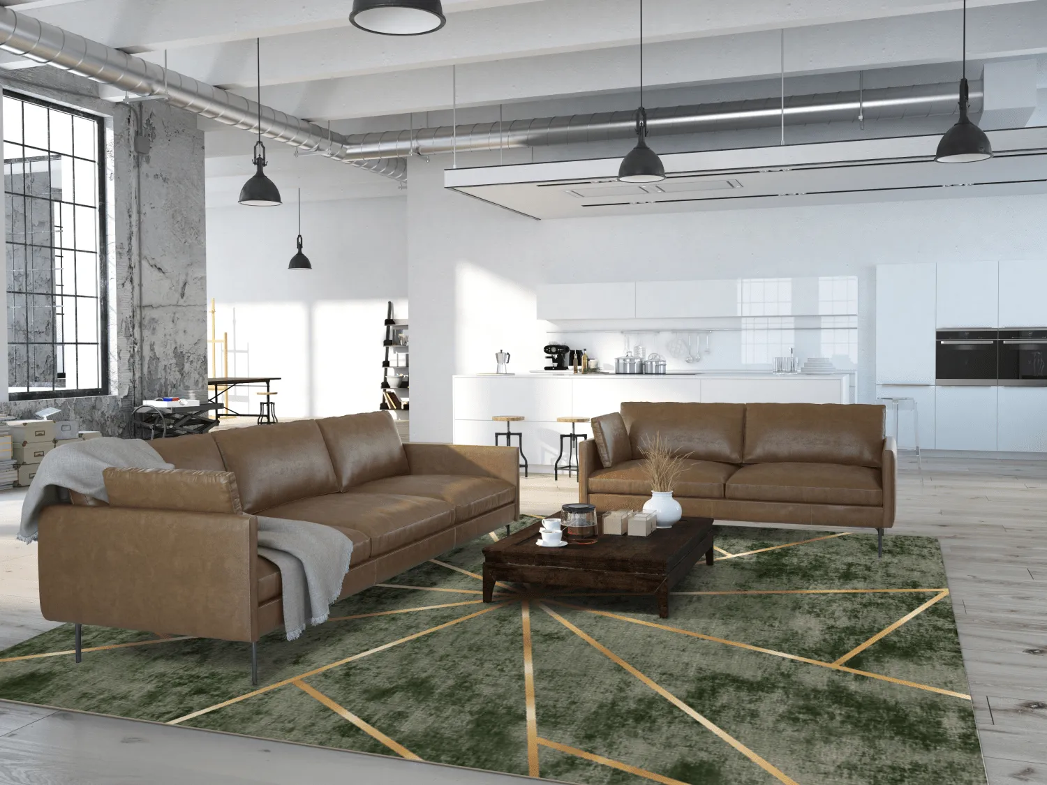 Tapete Wilton - Bellizzi (verde)