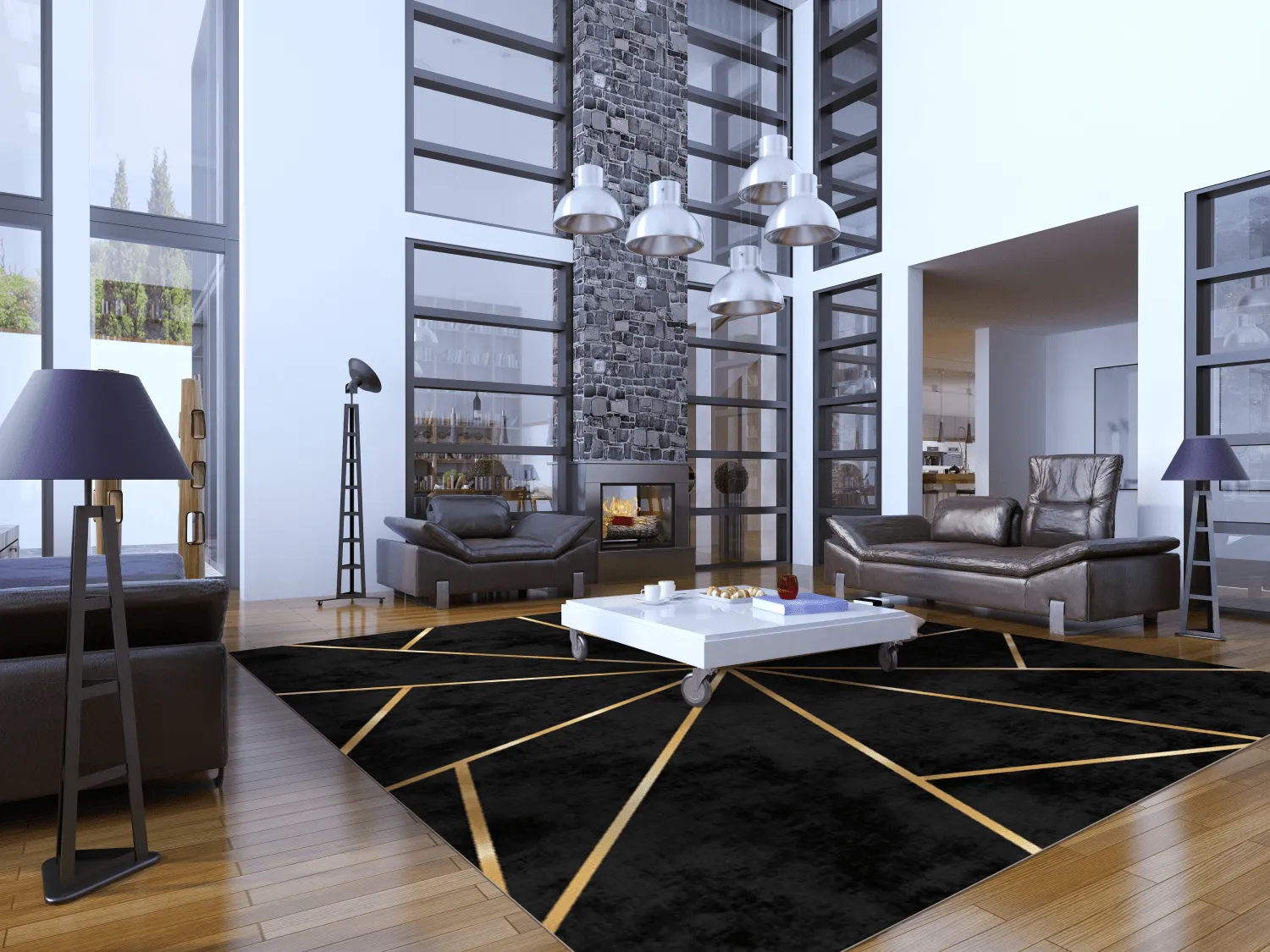 Tapete Wilton - Bellizzi (preto)