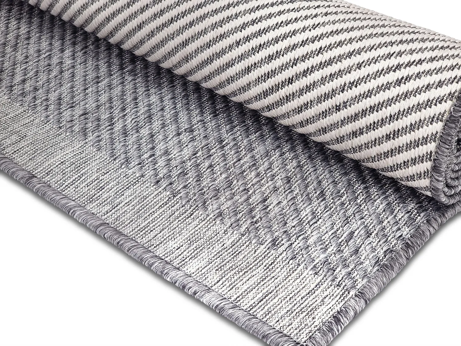 Tapete para interior e exterior - Bennett (cinza)