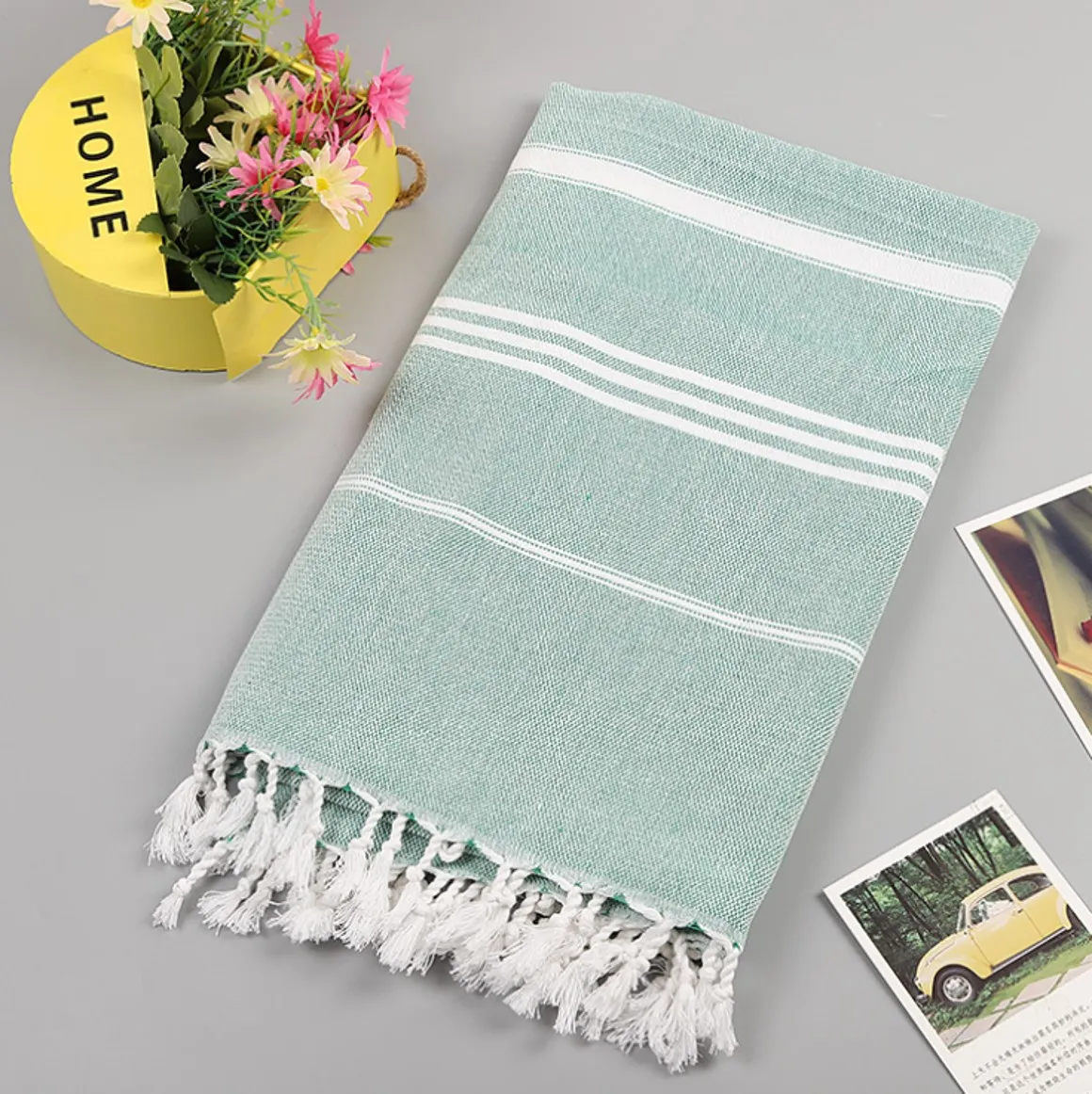 Mantas - Riga (turquesa)