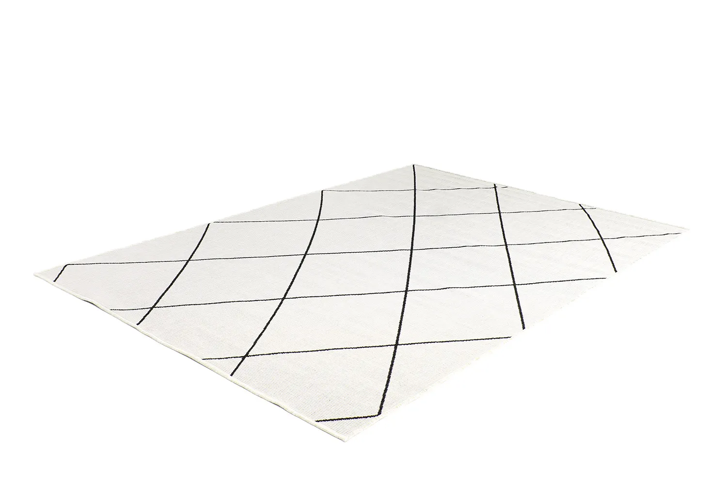 Tapete para interior e exterior - Bodhi (preto)