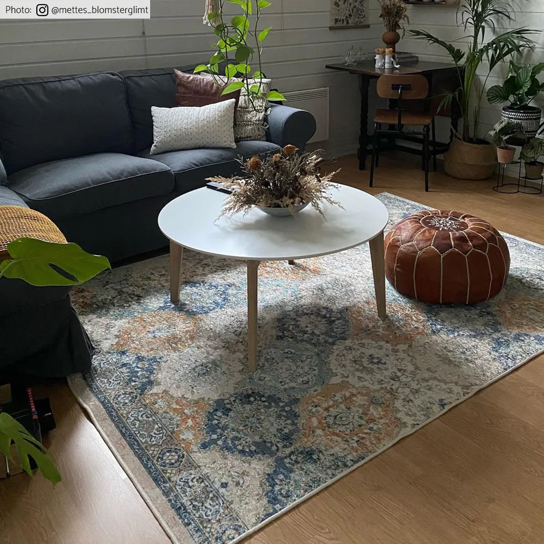 Tapete Wilton - Bohemia (azul/multicolorido)