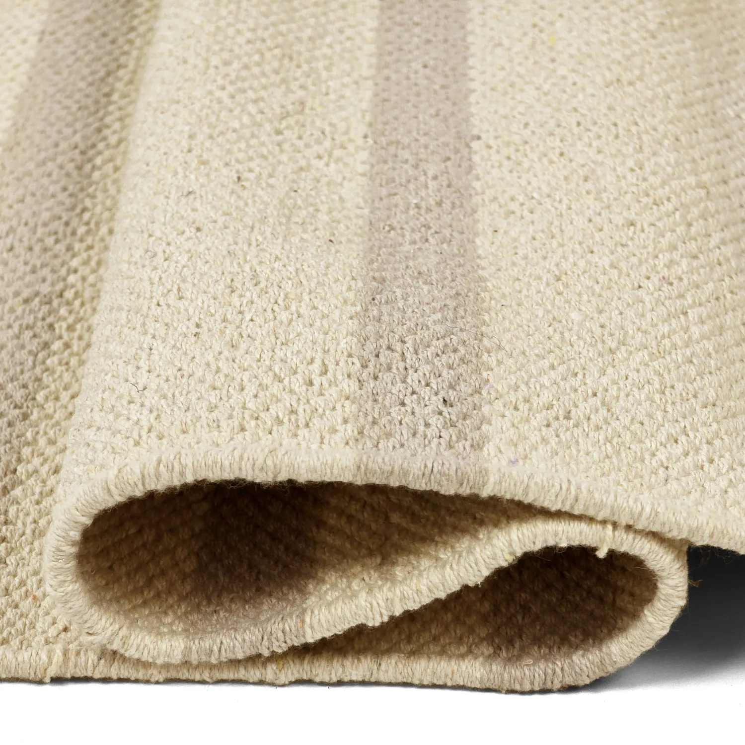 Tapete de algodão - Helle (branco sujo/cinza)