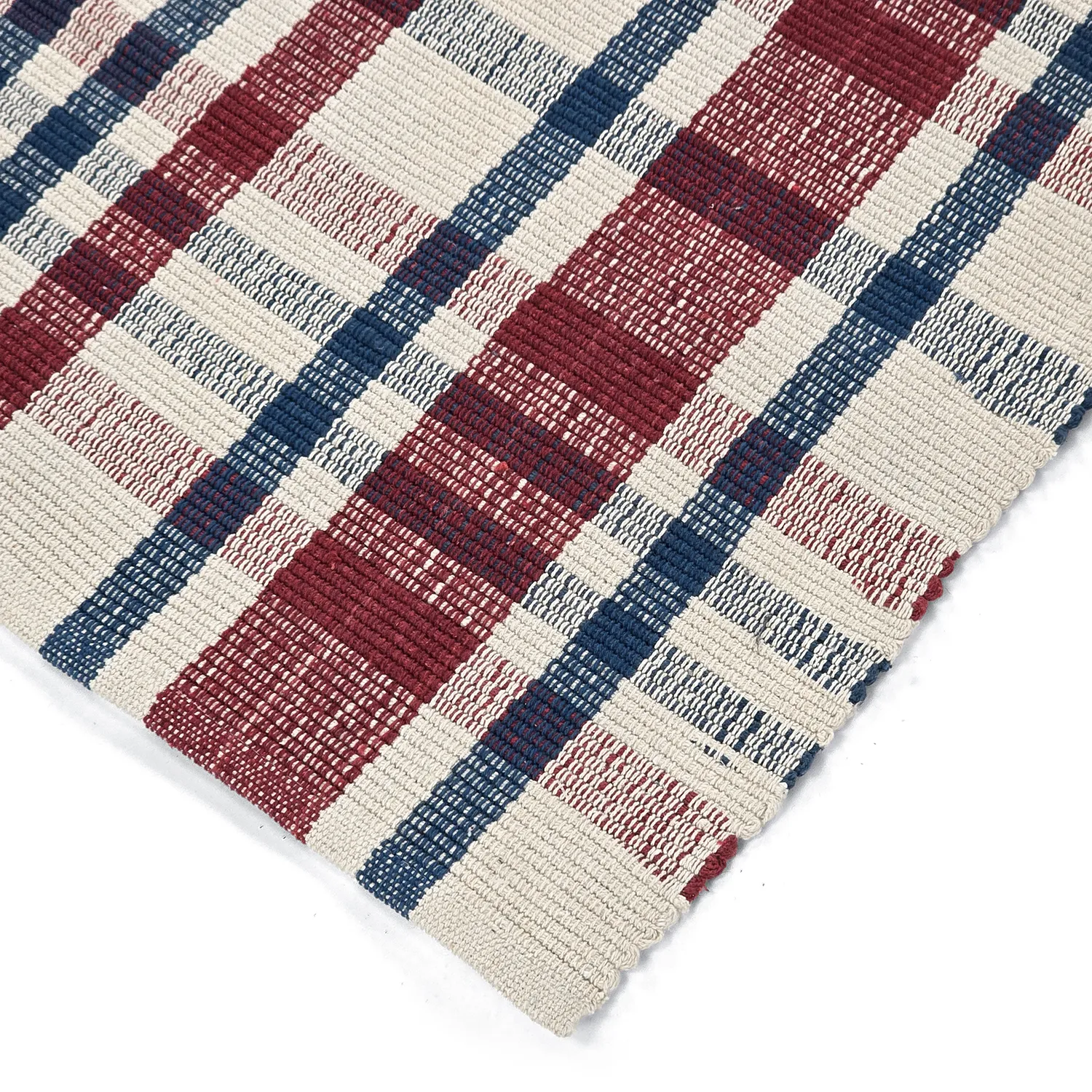 Tapete de algodão - Husvik (creme/multicolorido)