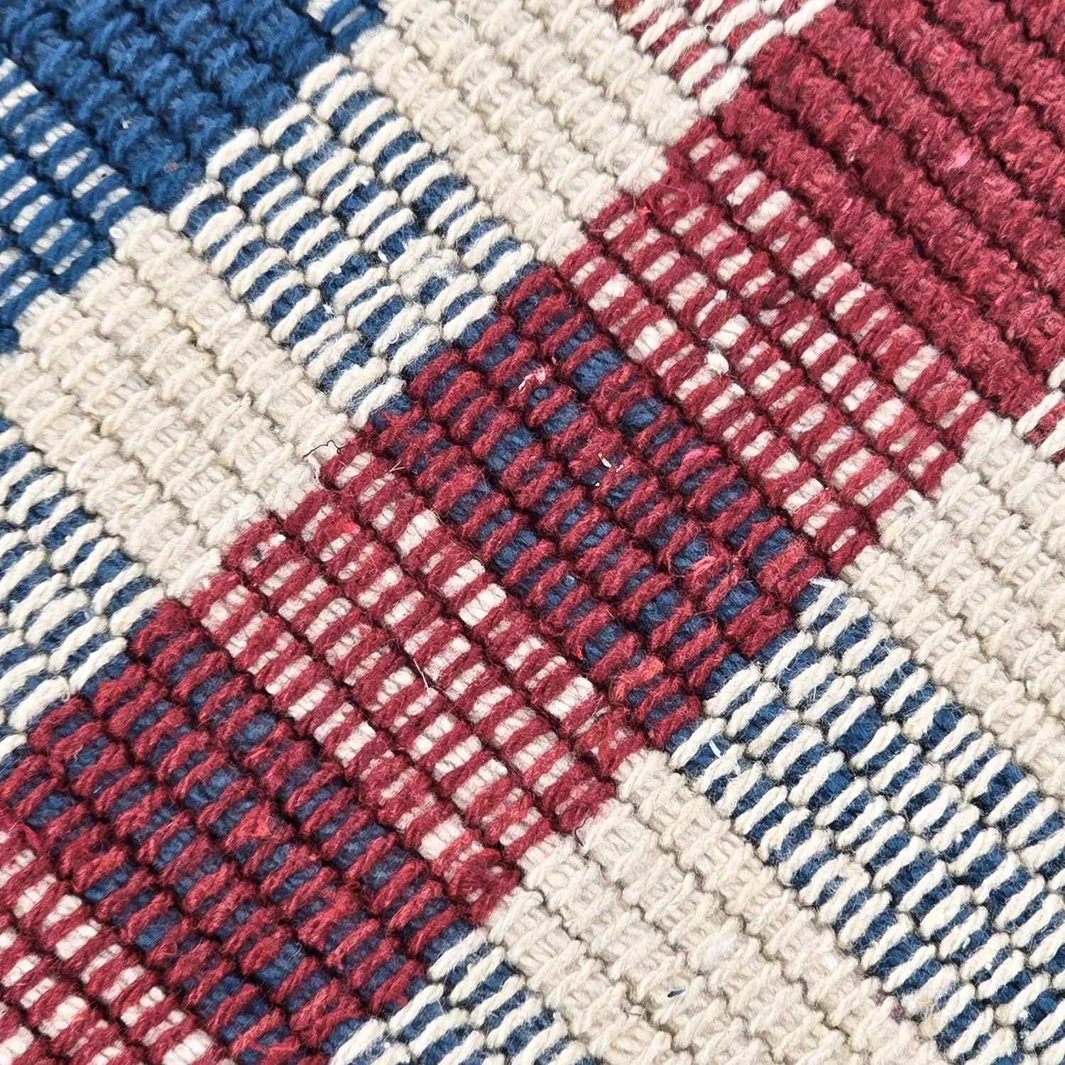 Tapete de algodão - Husvik (creme/multicolorido)