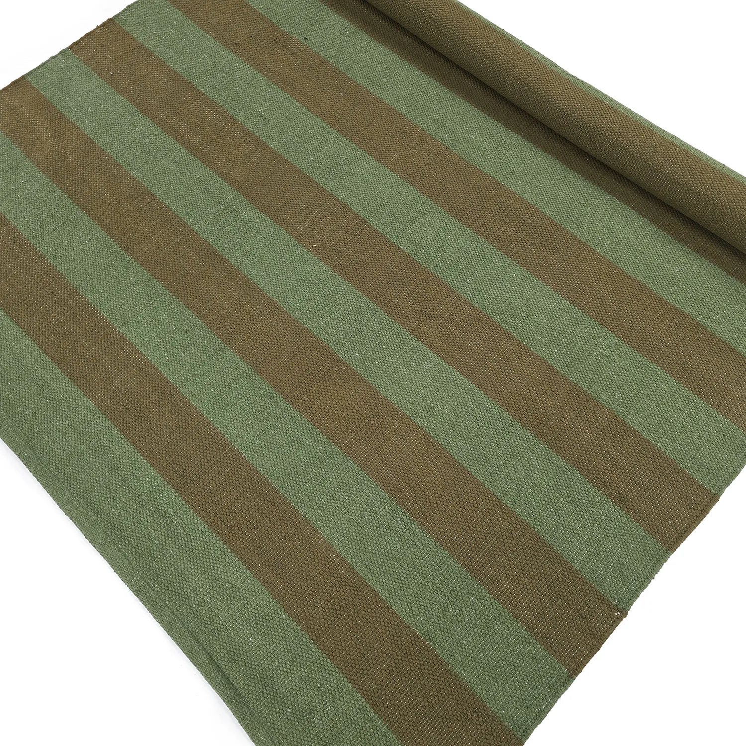 Tapete de algodão - Nilo (verde musgo)