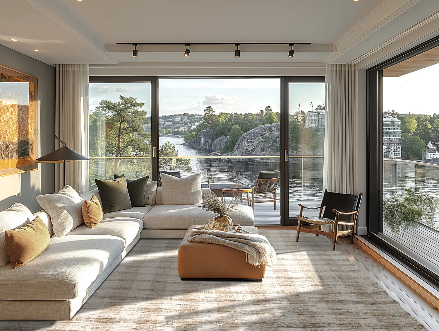 Tapete de algodão - Noomi (bege)