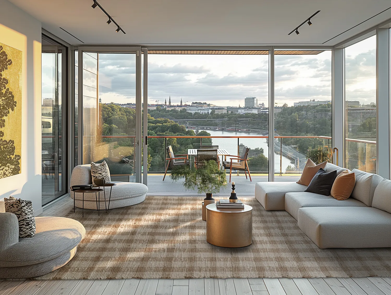 Tapete de algodão - Noomi (bege)