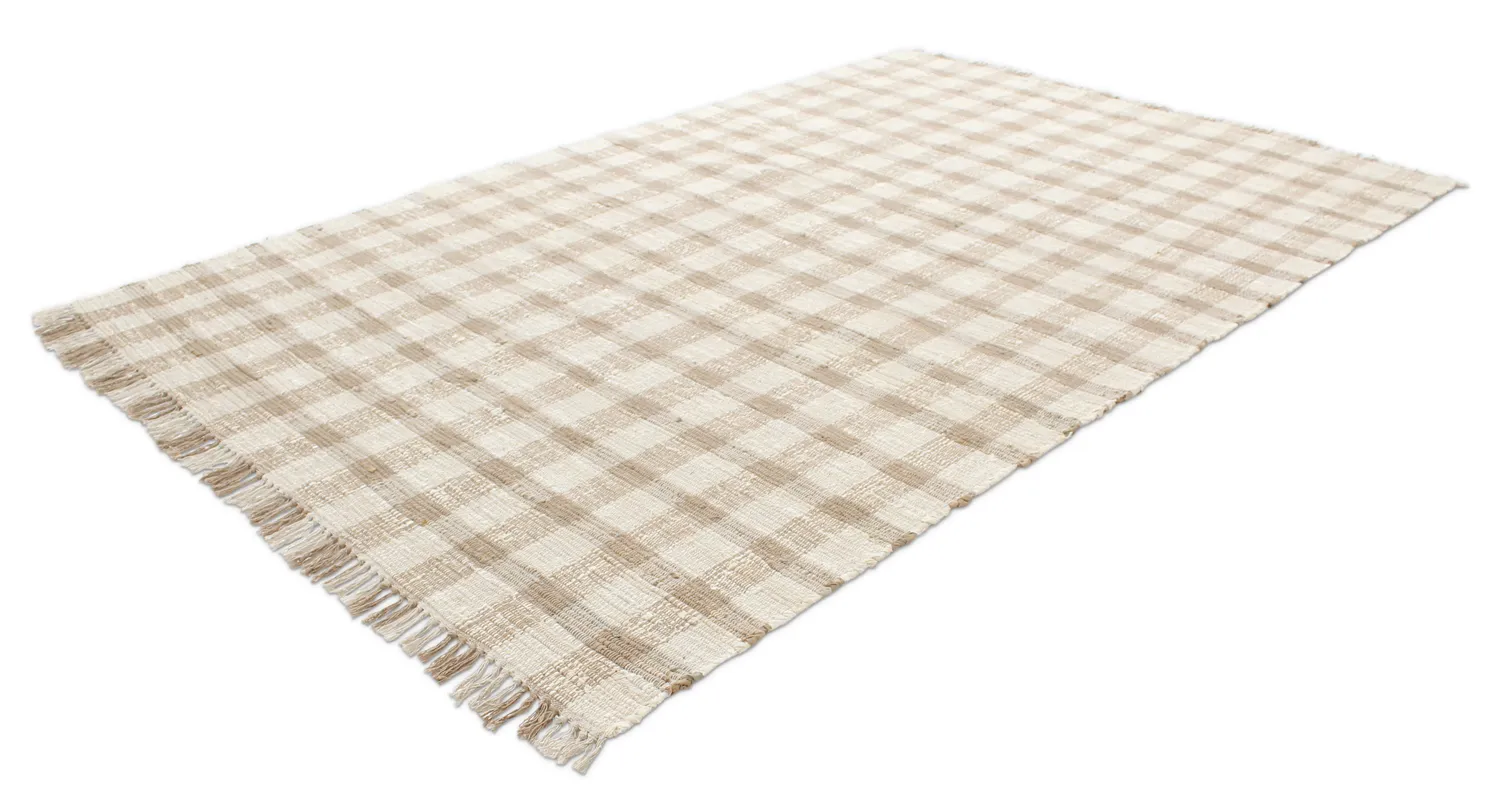 Tapete de algodão - Noomi (bege)