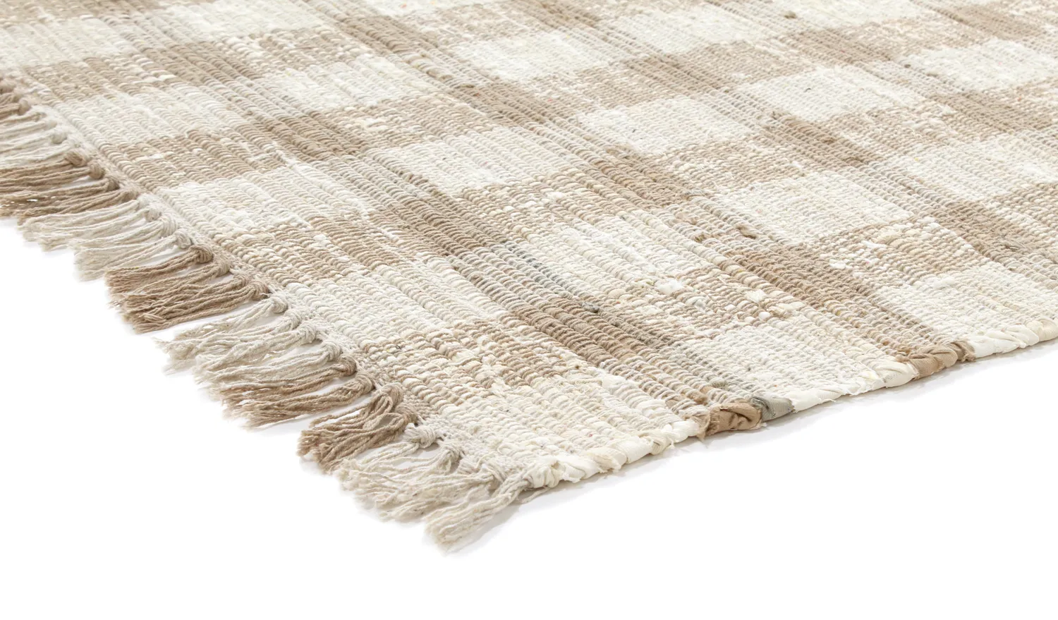 Tapete de algodão - Noomi (bege)