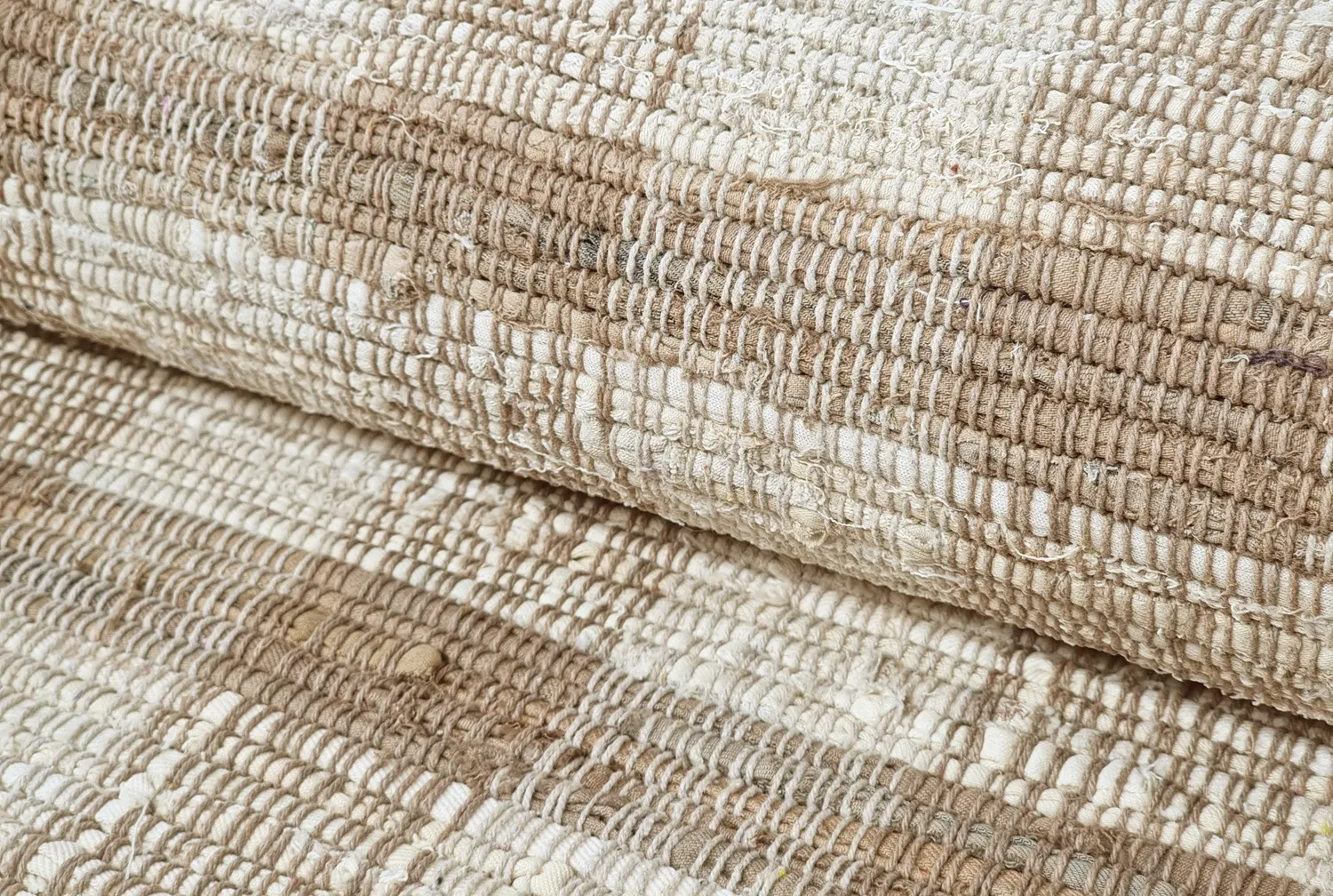 Tapete de algodão - Noomi (bege)