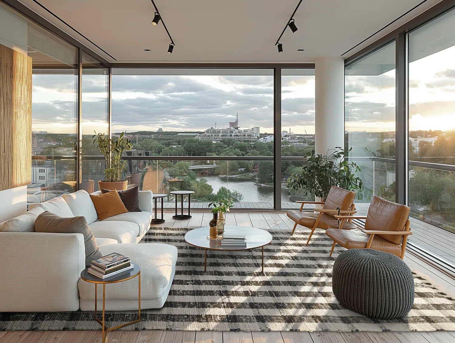 Tapete de algodão - Noomi (preto)