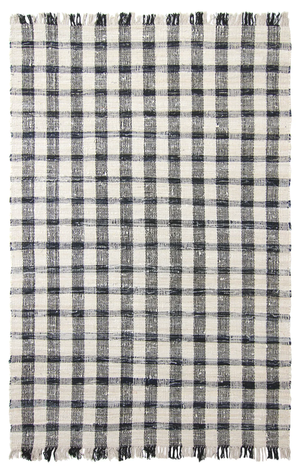 Tapete de algodão - Noomi (preto)