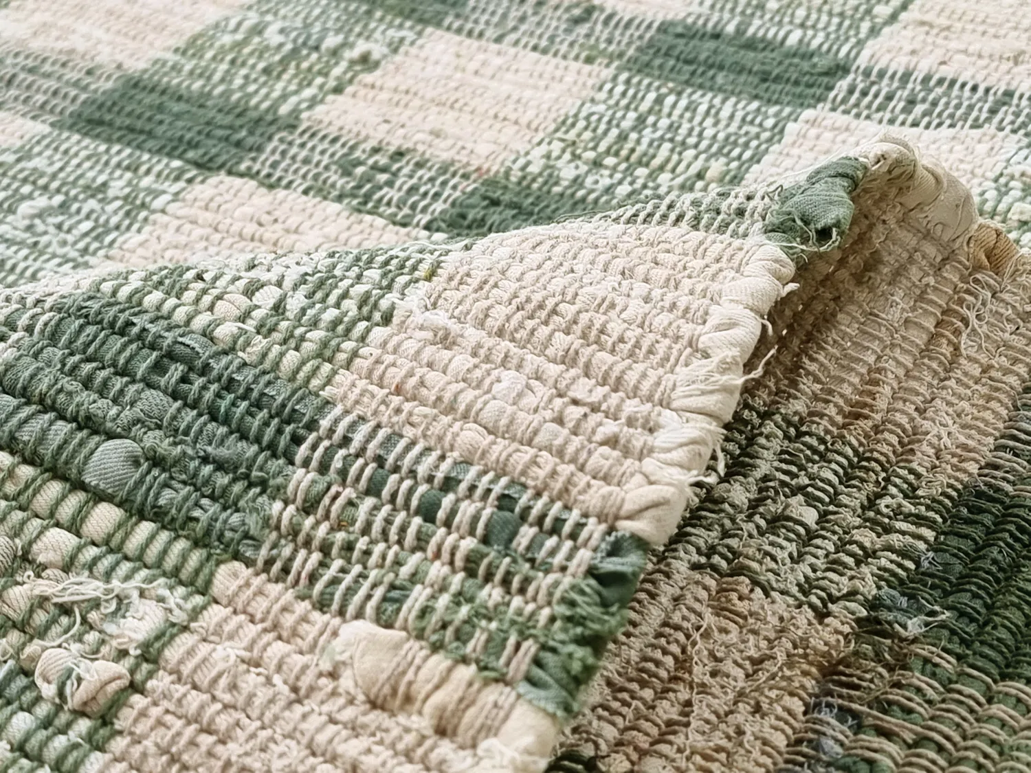 Tapete de algodão - Noomi (verde)