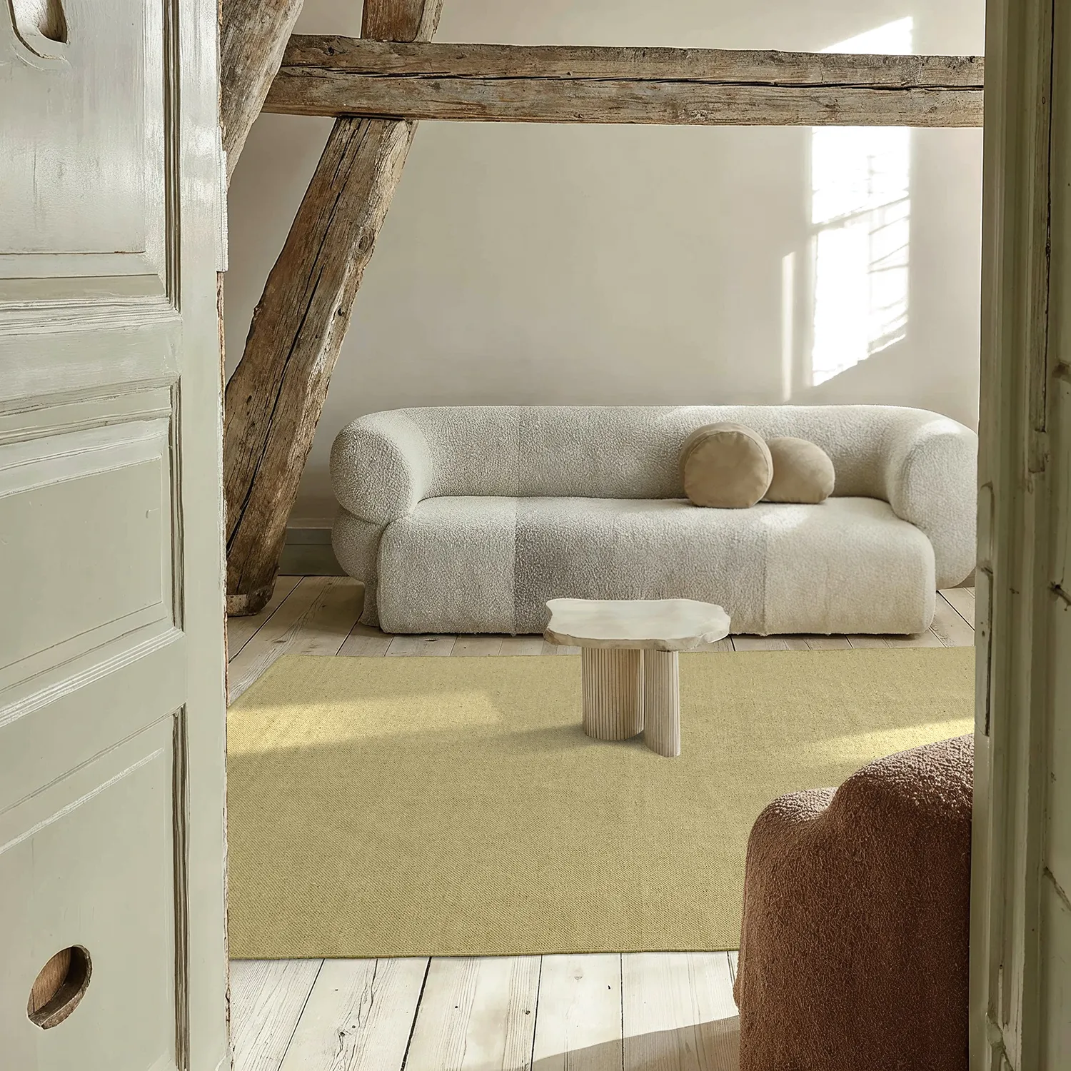 Tapete de algodão - Rigolet (amarelo)