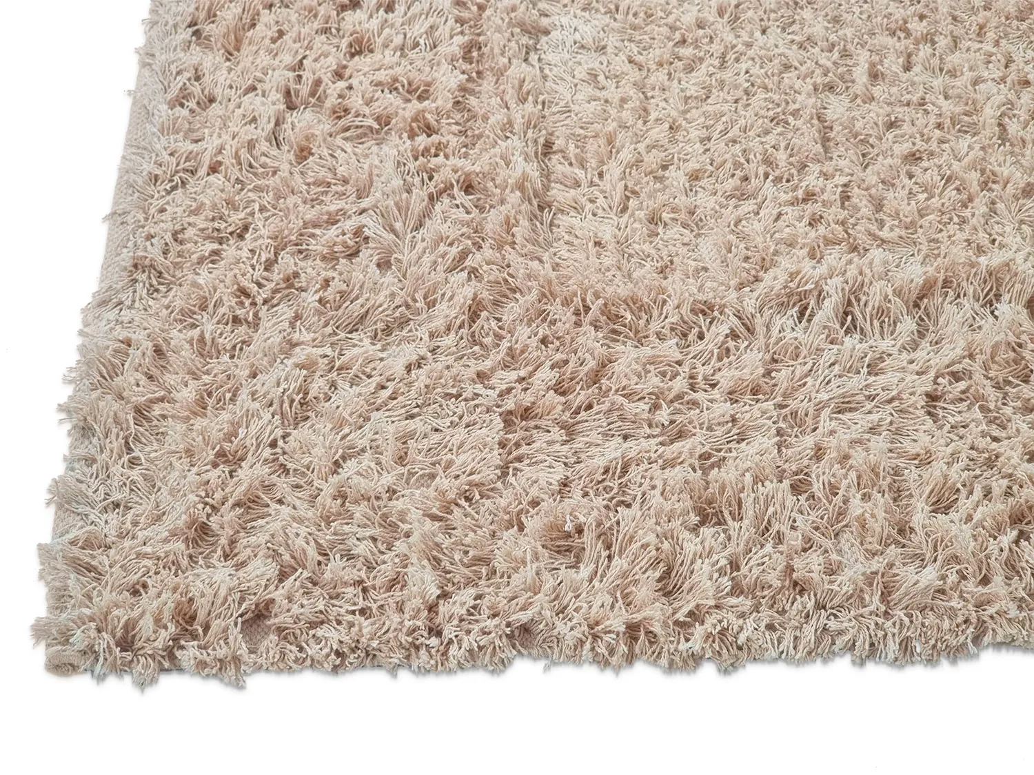 Tapetes felpudos - Aline Natural Cotton Shaggy (bege)