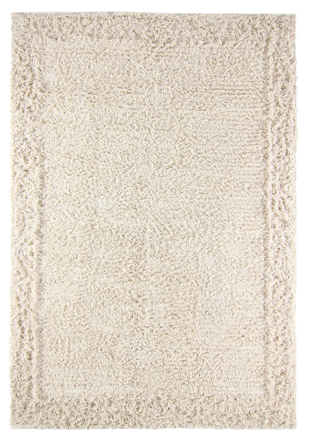 Tapetes felpudos - Bonnie Natural Cotton Shaggy (natureza)