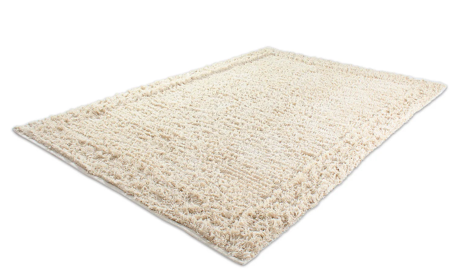 Tapetes felpudos - Bonnie Natural Cotton Shaggy (natureza)