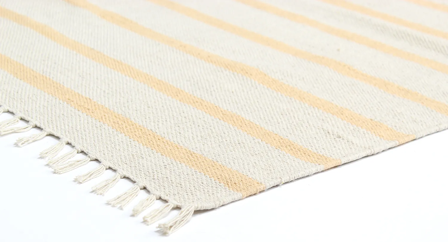 Bomullsmatta - Helle (gul)