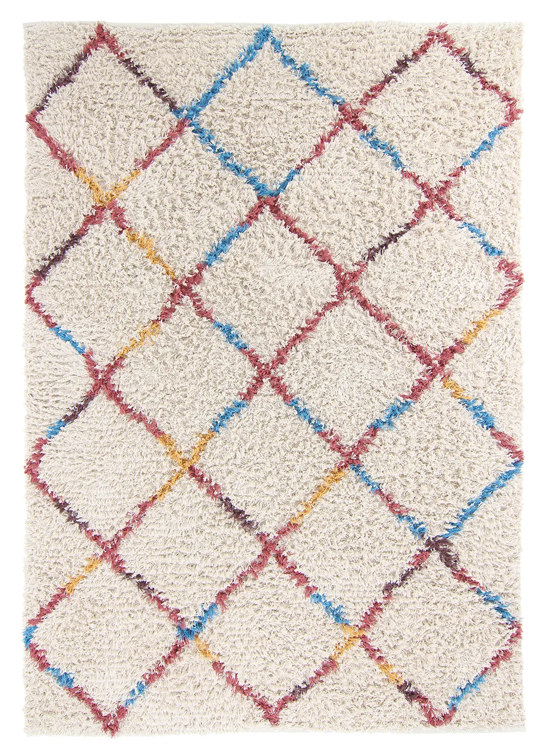 Tapetes felpudos - Maeron Natural Cotton Shaggy (multi)