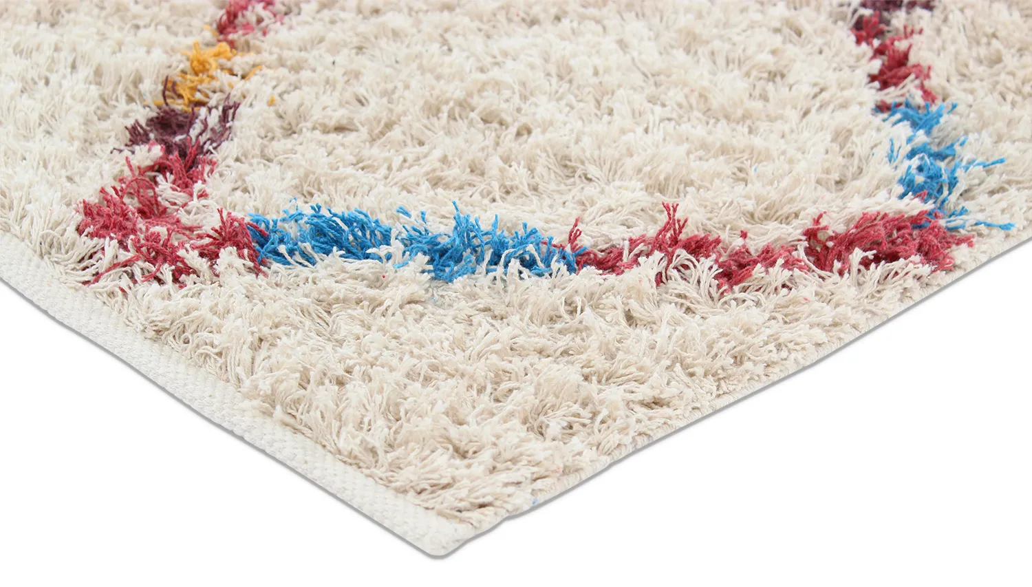 Tapetes felpudos - Maeron Natural Cotton Shaggy (multi)